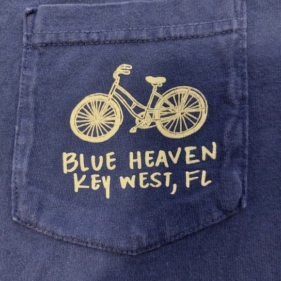 Blue Heaven Key West Tee Medium - Picture 3 of 7